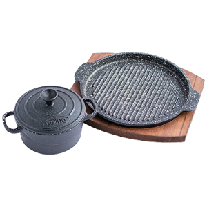 سرویس قابلمه چدن نالینو مدل کودک 3 پارچه