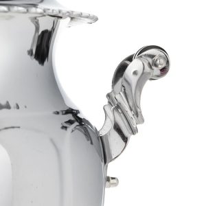 سماور گازسوز عالی نسب مدل Naghshineh Simin ظرفیت 6 لیتر