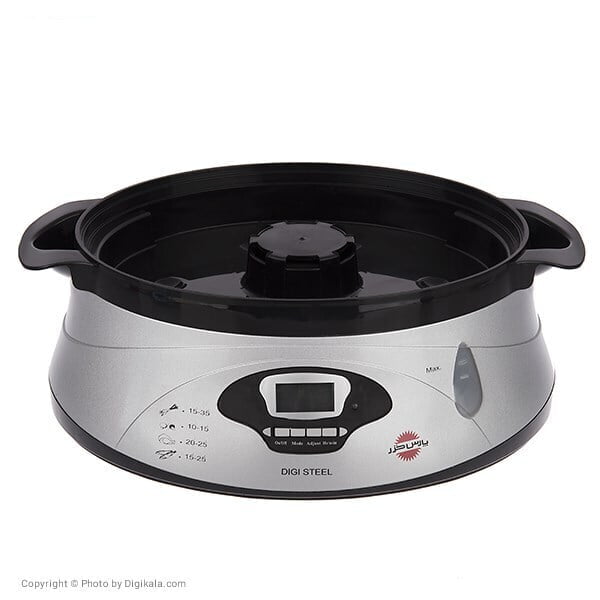 بخارپز پارس خزر مدل Digi Steel