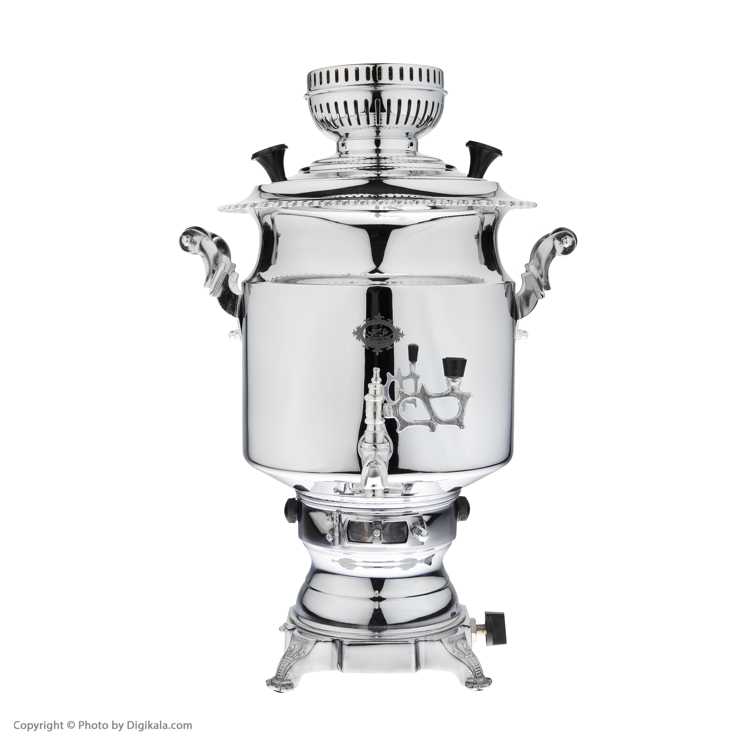 سماور گازی عالی نسب مدل آبتین سیمین ظرفیت 6 لیتر