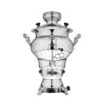 سماور گازی عالی نسب مدل نگار سیمین ظرفیت 6 لیتر