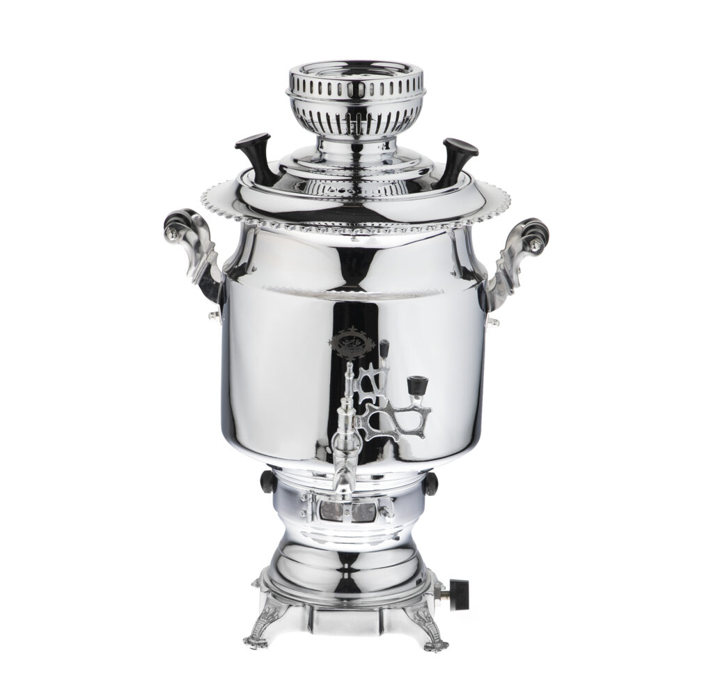 سماور گازی عالی نسب مدل آبتین سیمین ظرفیت 6 لیتر