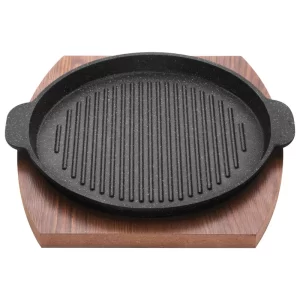 تابه گریل چدنی نالینو مدل Fahita سایز 20