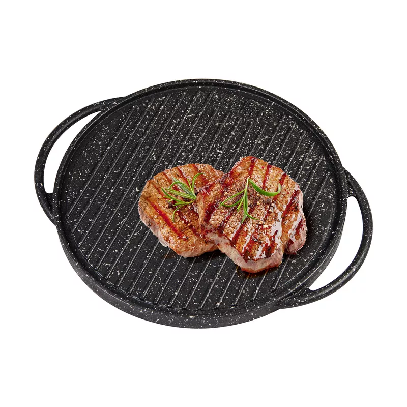 تابه گریل چدنی نالینو مدل Spiza بی درب سایز 28