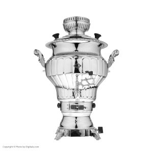 سماور گازی عالی نسب مدل نگار سیمین ظرفیت 6 لیتر