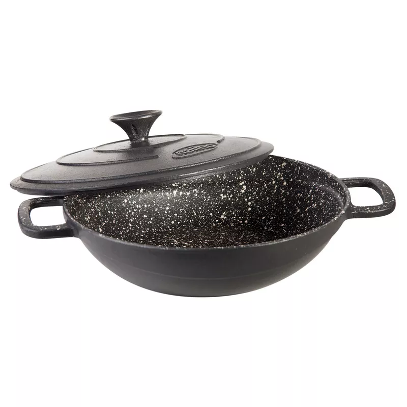 تابه وک چدنی نالینو مدل Feleti با درب سایز 28