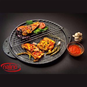 تابه گریل چدنی نالینو مدل دنیلی بی درب سایز 34
