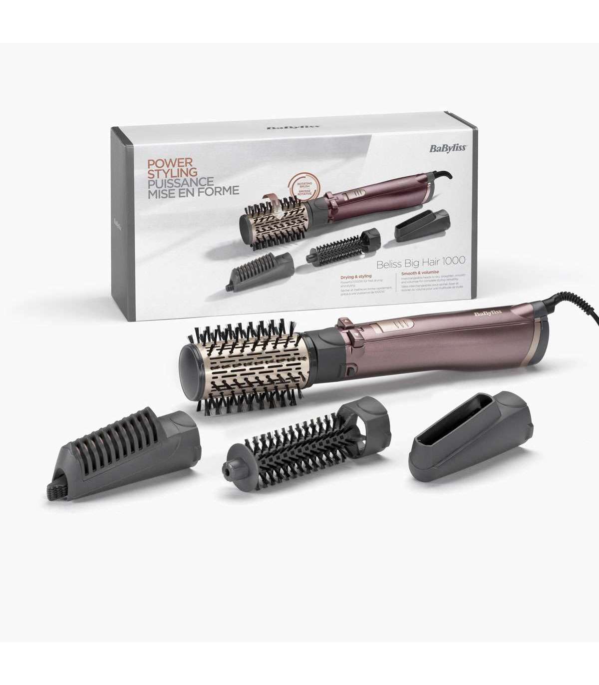 سشوار برس دار چرخشی بابیلیس مدل AS960E