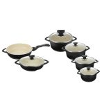 سرویس پخت و پز ۱۲ پارچه عروس مدل ویکتوریا