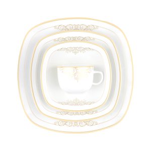 سرویس چینی 98 پارچه زرین طرح موناکو