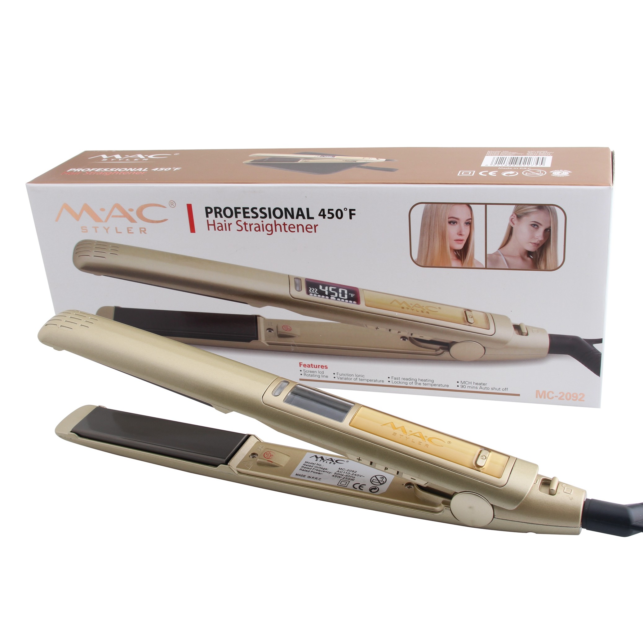 اتو مو مک استایلر مدل MAC-2092