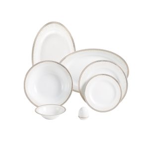 سرویس چینی 28 پارچه زرین ریوا طلایی