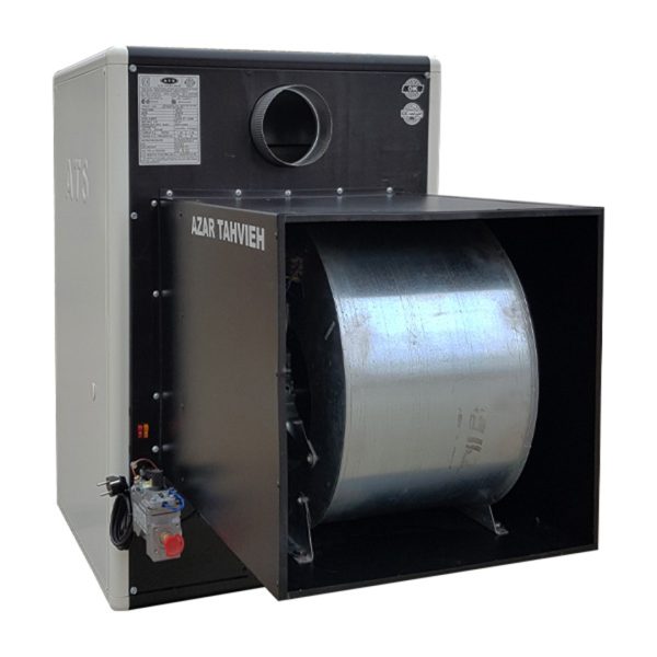 هیتر گازی کانالی صنعتی آذر تهویه مدل D-A650