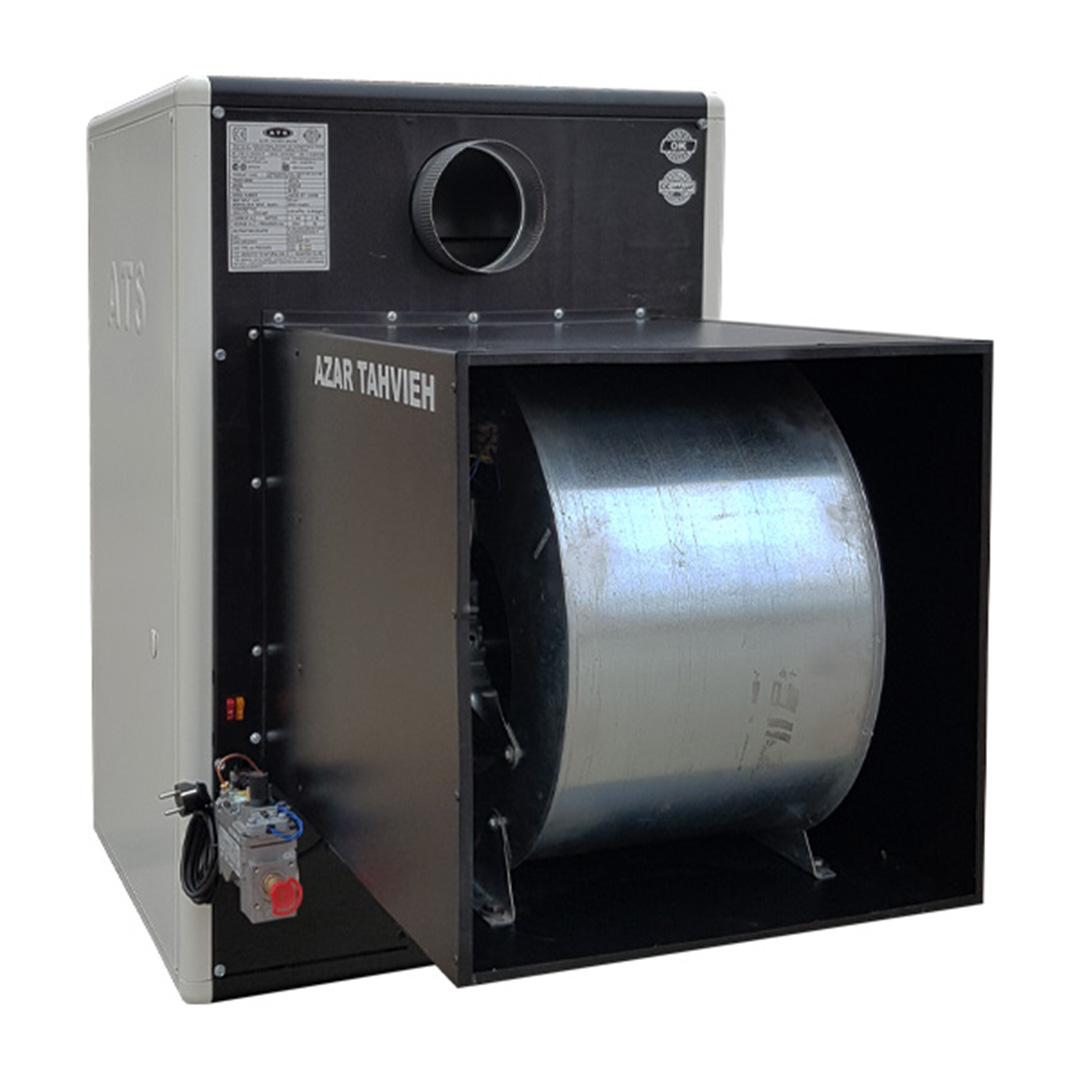 هیتر گازی کانالی صنعتی آذر تهویه مدل D-A650