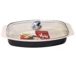 تابه فر ماهی با در پیرکس رویال