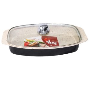 تابه فر ماهی با در پیرکس رویال