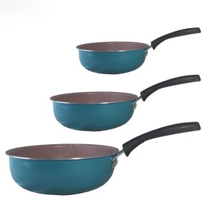 سرویس تابه گرانيتي 3 پارچه تکنو مدل New