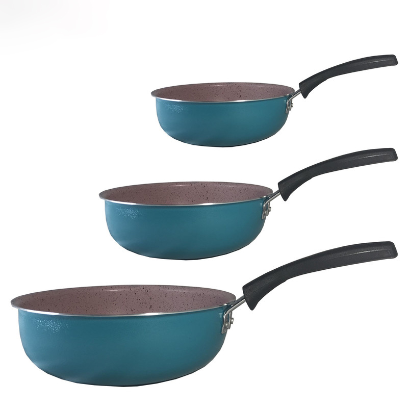 سرویس تابه گرانيتي 3 پارچه تکنو مدل New