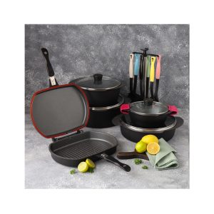 سرویس پخت و پز 19 پارچه تکنو مدل پروانه