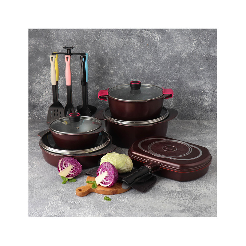 سرویس پخت و پز 19 پارچه تکنو مدل پروانه