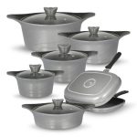 سرویس 12 پارچه چدن رویال مدل فلورا