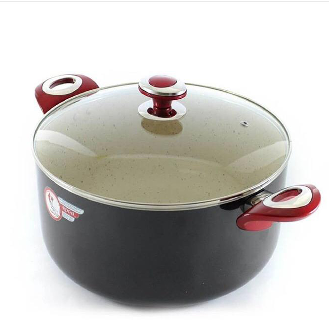 قابلمه درب پیرکس گرانیت رویال سایز 22