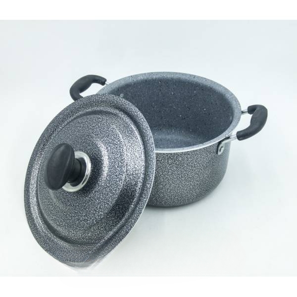 قابلمه درب فلزی گرانیت رویال سایز 16