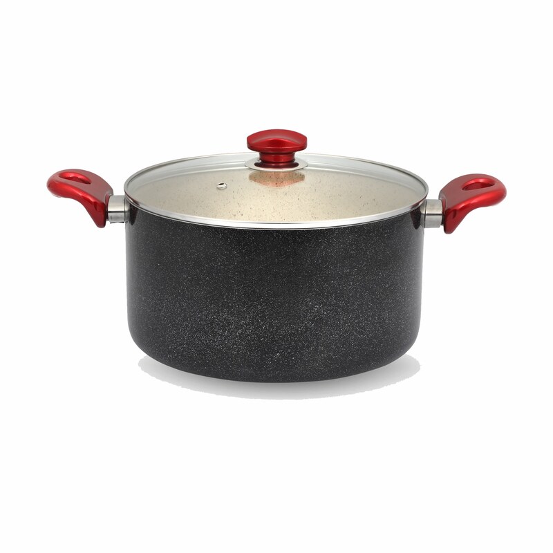 قابلمه درب پیرکس گرانیت رویال سایز 28