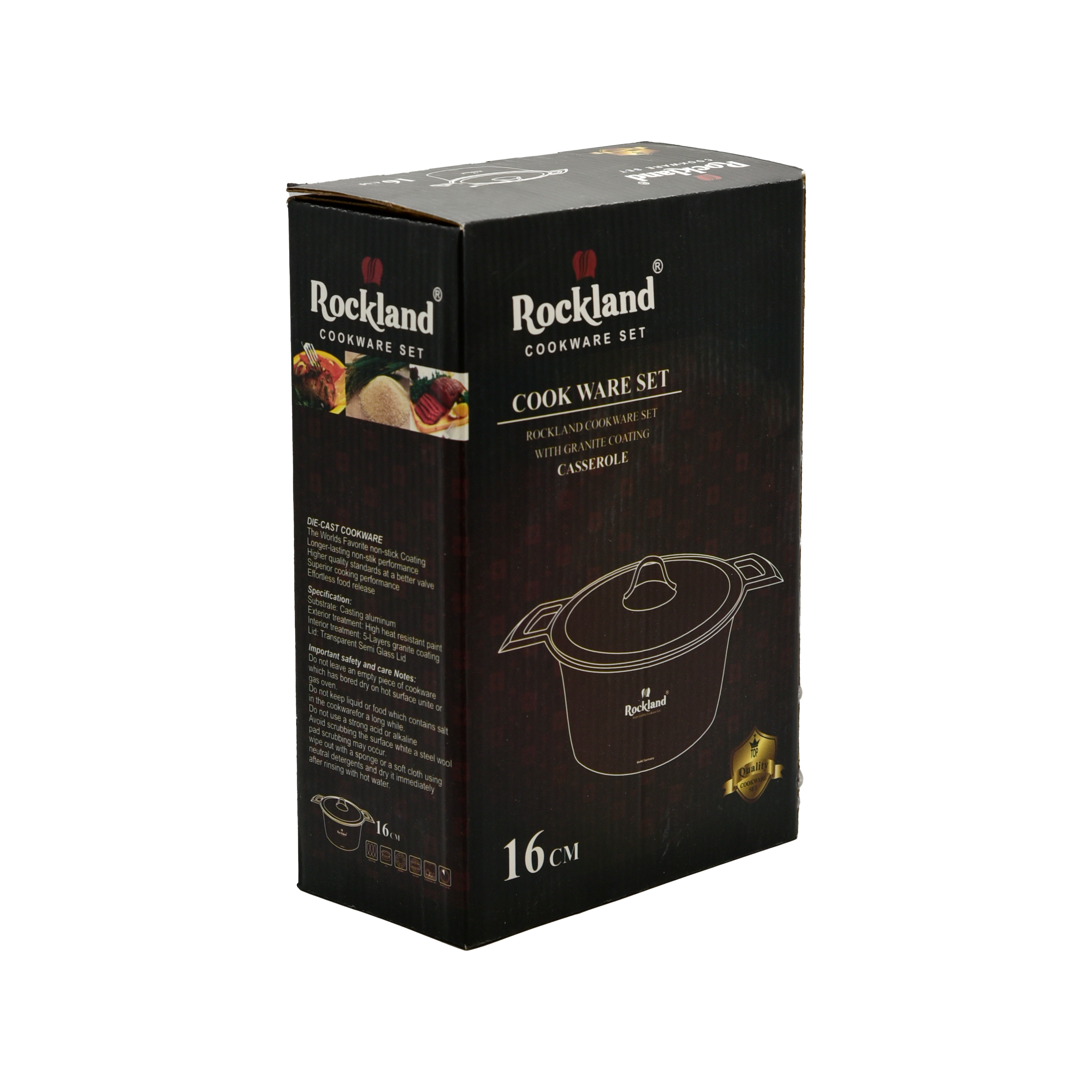 قابلمه راکلند مدل آلمانی سایز 16