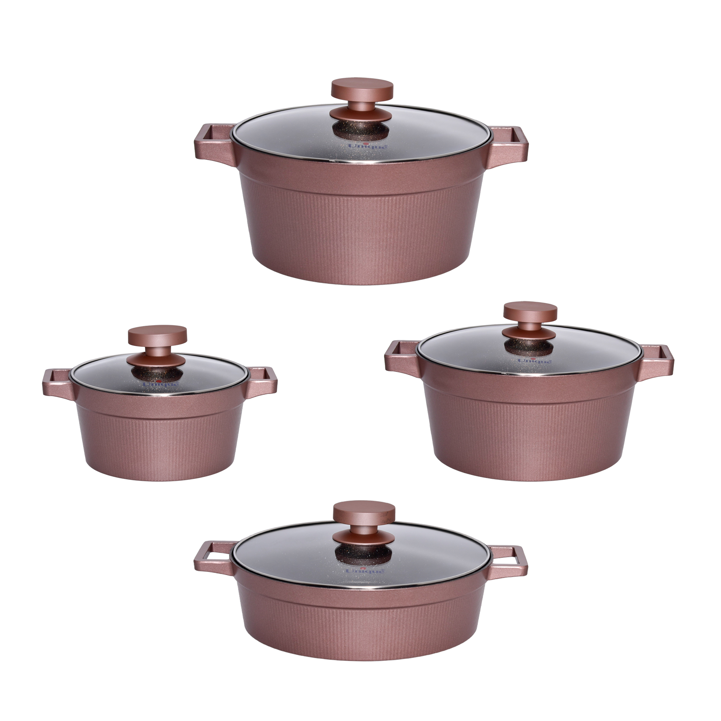 سرویس قابلمه 8 پارچه یونیک مدل دیاموند