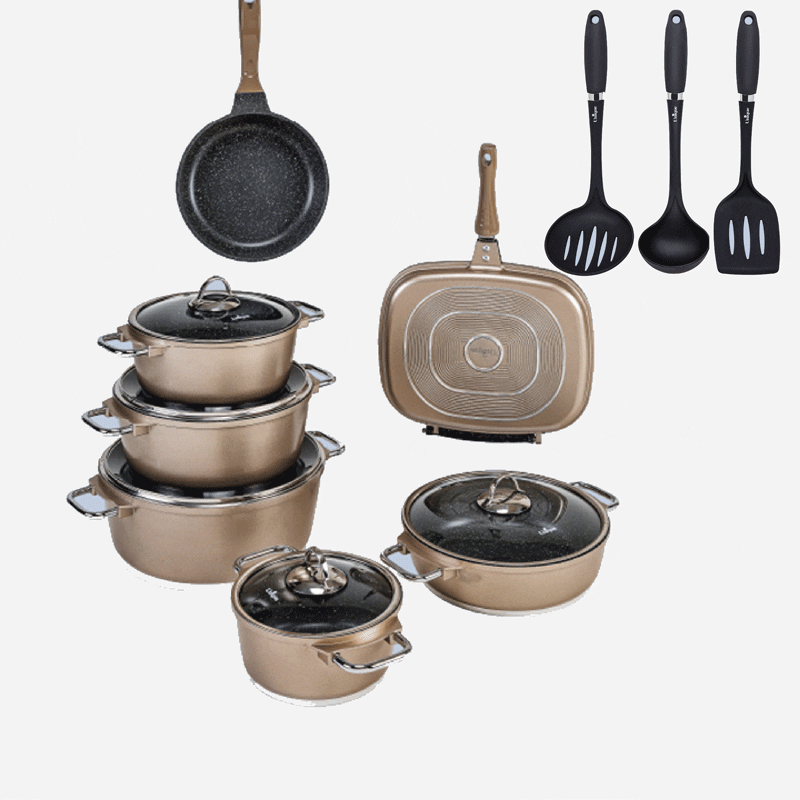 سرویس قابلمه 16 پارچه یونیک مدل مونیخ