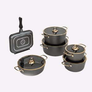 سرویس قابلمه 12 پارچه یونیک مدل فلورانس