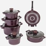 سرویس قابلمه 12 پارچه یونیک مدل دیاموند