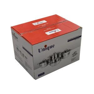 سرویس پخت و پز 8 پارچه استیل یونیک