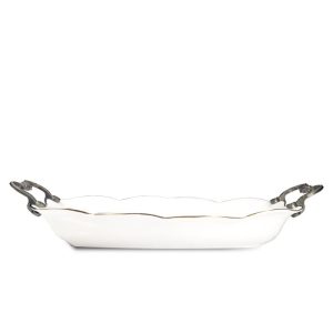 تابه مستطیل لیمون مدل رز