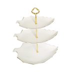 شیرینی خوری برگ لیمون مدل سه طبقه