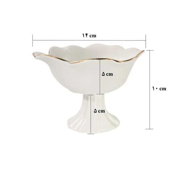 سرویس بستنی خوری لیمون مدل رز