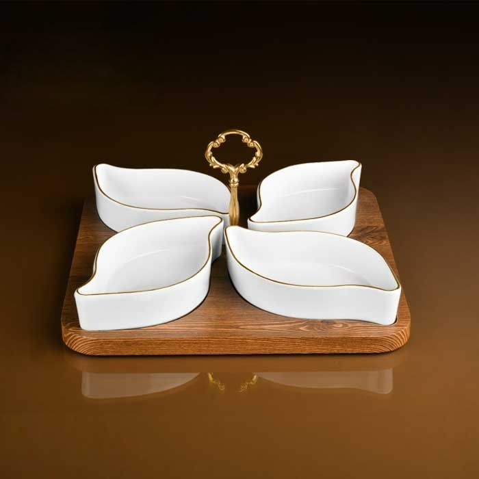 سرویس اردوخوری لیمون مدل رویال چهار خانه