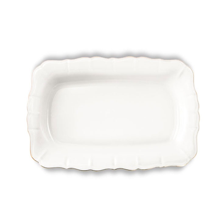 تابه مستطیل بزرگ لیمون مدل ریوان