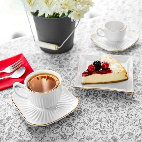 سرویس چای خوری 12 پارچه لیمون مدل لارن