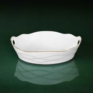 کاسه بیضی بزرگ لیمون مدل سزار