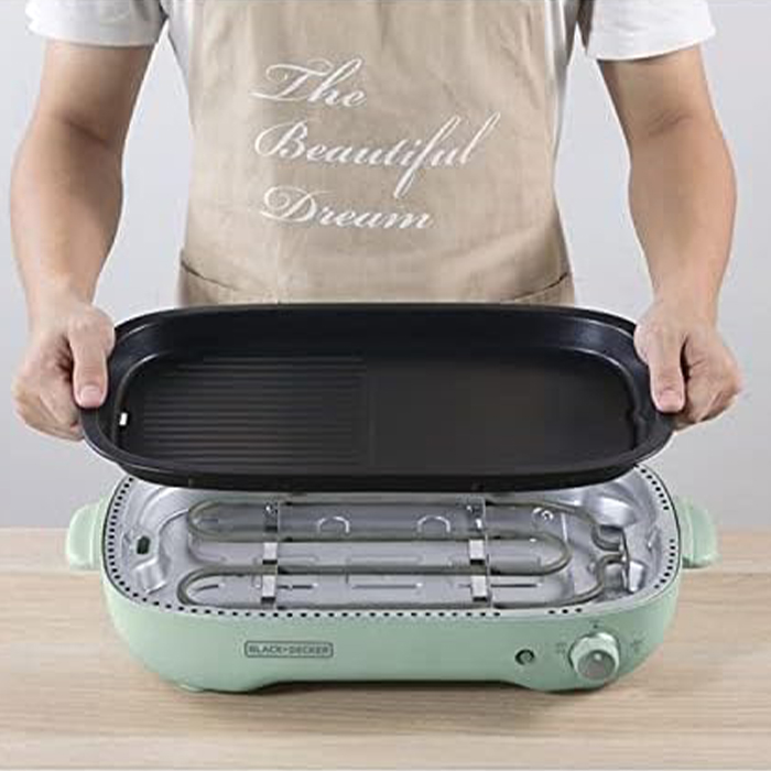 گریل تابه ای بلک اند دکر مدل GMF1400