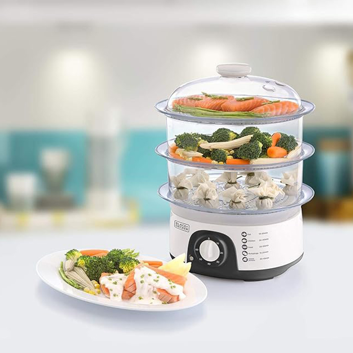 بخارپز بلک اند دکر مدل HS6000