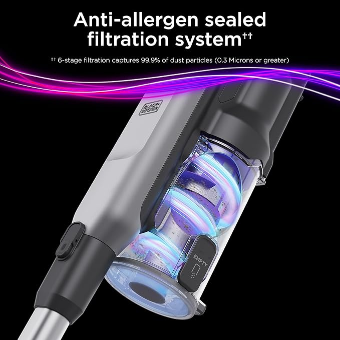 جارو شارژی بلک اند دکر مدل BHFEA640WG