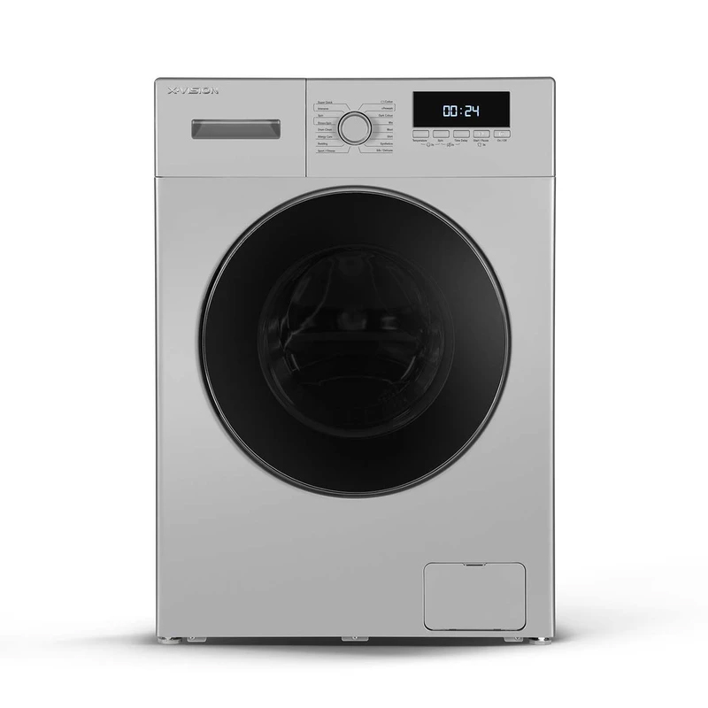 ماشین لباسشویی ایکس ویژن 6 کیلویی سیلور مدل TE62-AS