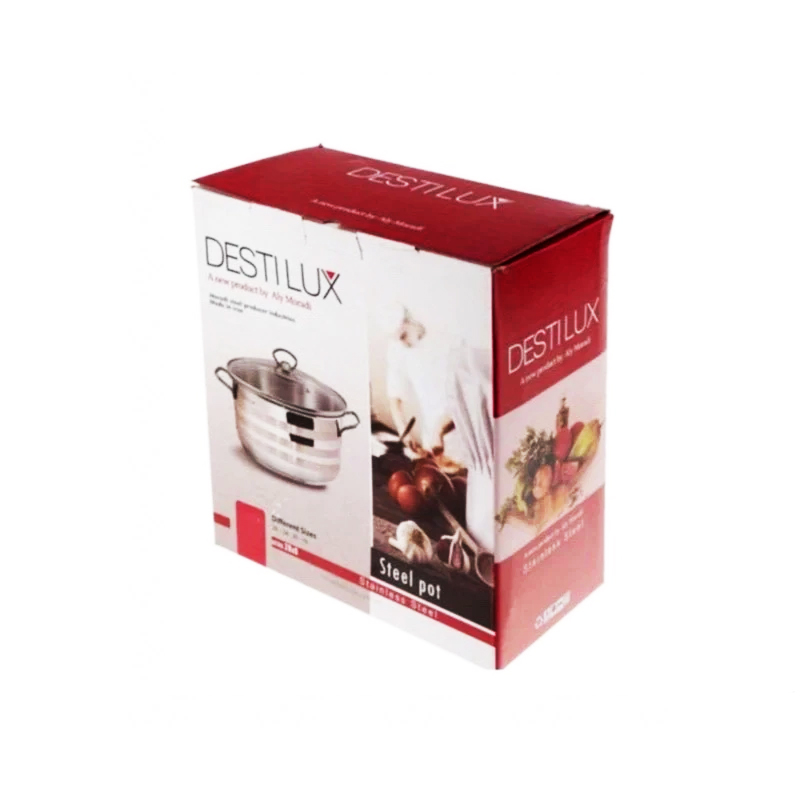 قابلمه استیل سایز 18 دستی لوکس