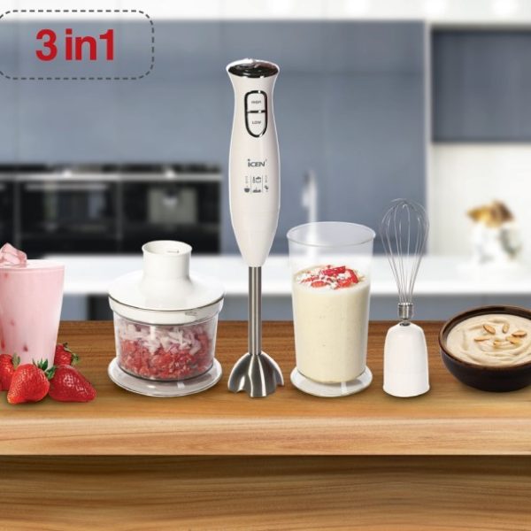 گوشت کوب برقی 3 کاره آیسن مدل IE-B322