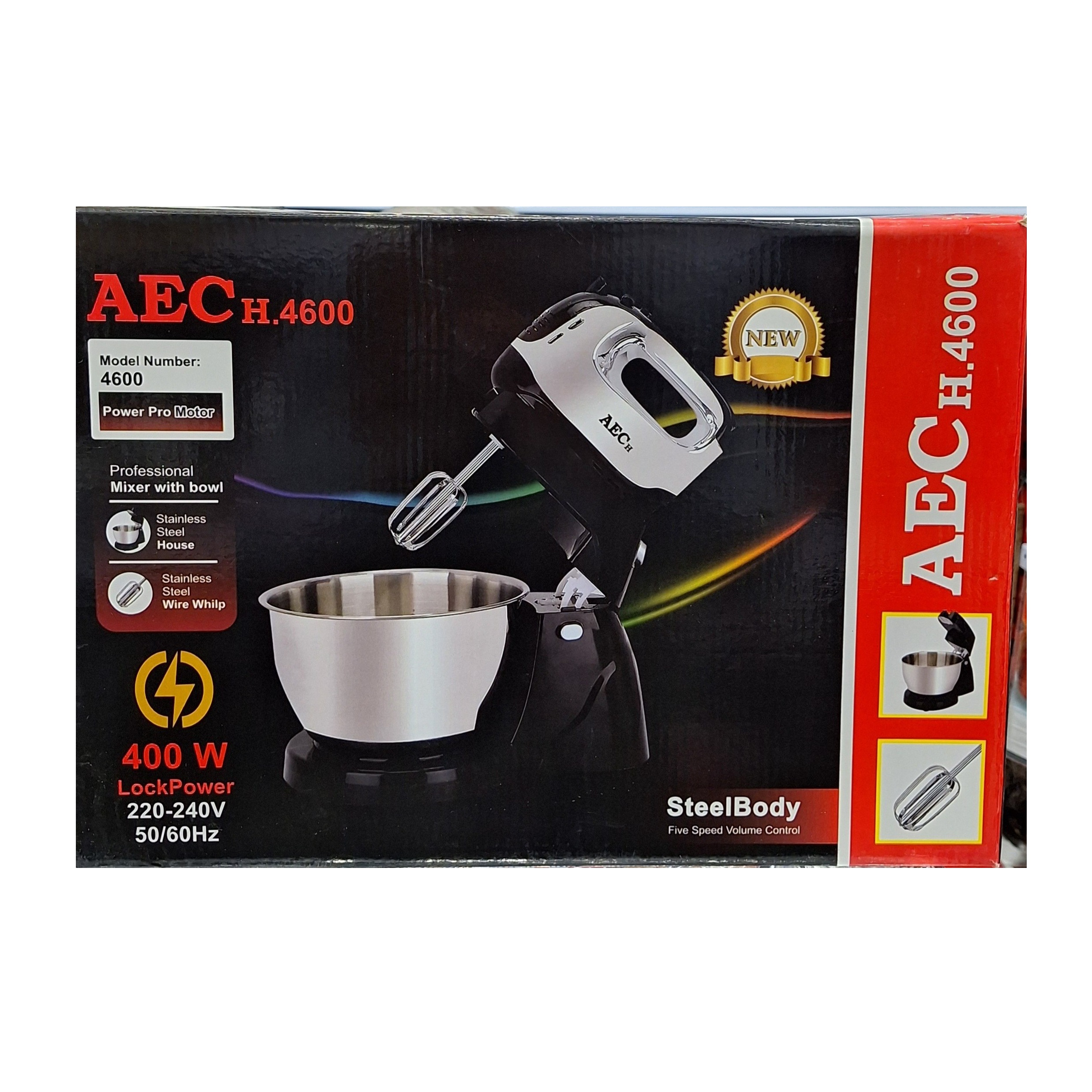 همزن کاسه دار 4 لیتری آ ای سی مدل 4600