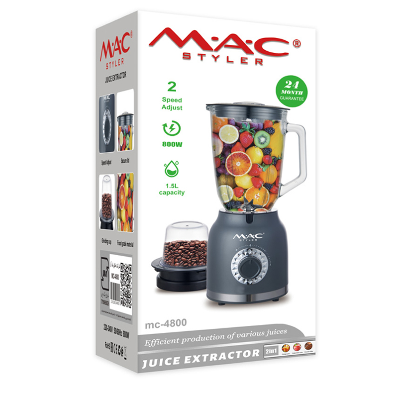 آسیاب مخلوط کن مک استایلر مدل MC-4800