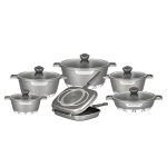 سرویس قابلمه چدن 12 پارچه دالتون مدل فلورانس c